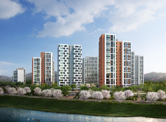 e편한세상 순천 투시도<대림산업 제공>